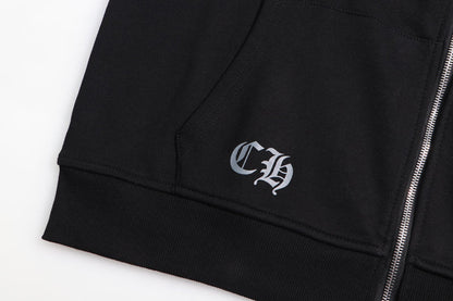 Chrome Hearts New Zip Up Hoodie -5010