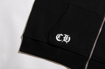 Chrome Hearts New Zip Up Hoodie -5009