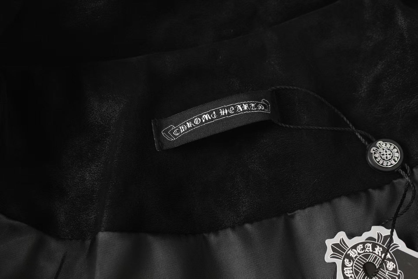 Chrome Hearts Horseshoe Cross Jacket - Black Street Embroidered Coat 8800