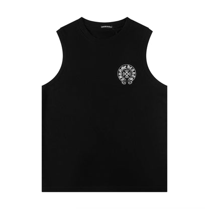 Chrome Hearts Rainbow horseshoe printtank top T-shirt P60